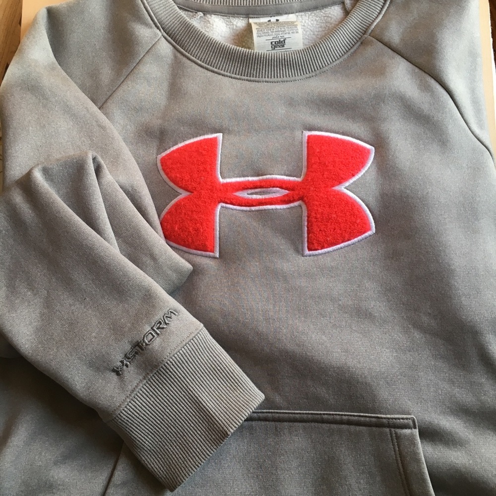 Workout Sweatshirt- Under Armour Hoodie -Cold Gear